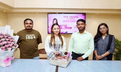 অর্গানিকাওনের ব্র্যান্ড অ্যাম্বাসেডর হলেন সুনেহরা তাসনিম