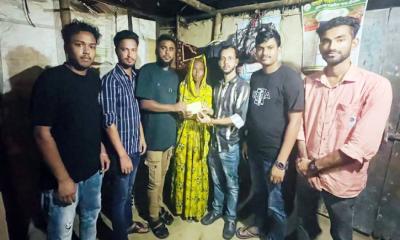 শ্রীমঙ্গলে বিদ্যুৎস্পৃষ্টে নিহত ছাত্রদল কর্মী শামিমের পরিবারের পাশে শ্রীমঙ্গল উপজেলা ছাত্রদল