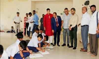 জুলাই শহীদ দিবস উপলক্ষ্যে ইবিতে চিত্রাঙ্কন প্রতিযোগিতা