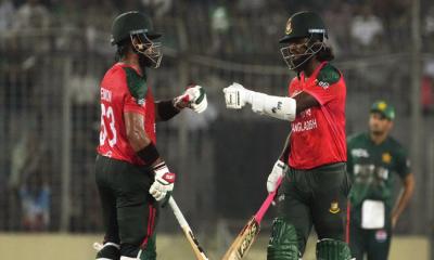 পাকিস্তানের বিপক্ষে দারুণ জয়ে সিরিজ শুরু করল বাংলাদেশ