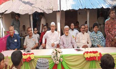 মান্দায় ৩১ দফা বাস্তবায়নের লক্ষ্যে লিফলেট বিতরণ ও মতবিনিময়