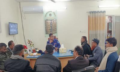 সিংগাইর প্রেসক্লাবের সাংবাদিকদের সঙ্গে ওসির মতবিনিময়