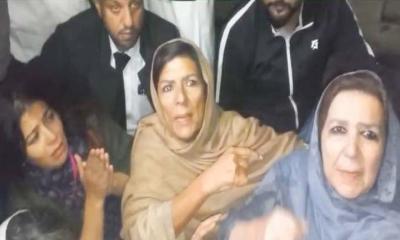 পুলিশ হেফাজতে ইমরান খানের ৩ বোন