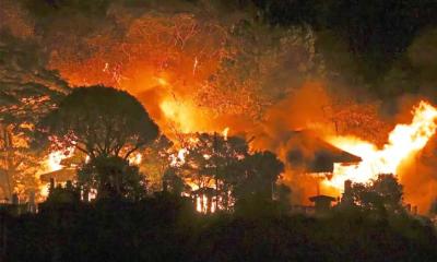 জাপানে ভয়াবহ অগ্নিকাণ্ডে পুড়লো ১৭০ ভবন!