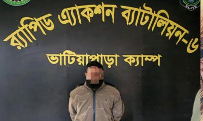 গোপালগঞ্জে ব্যবসায়ী হত্যা মামলার আসামি গ্রেপ্তার