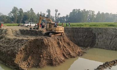 কৃষি জমির মাটি ইটভাটায় বিক্রি,  জরিমানা ৫ লাখ