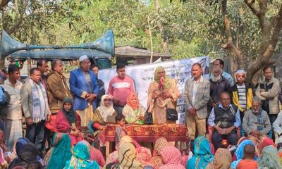 বিএনপির পদপ্রার্থীর পক্ষে নির্বাচনী প্রচারণা