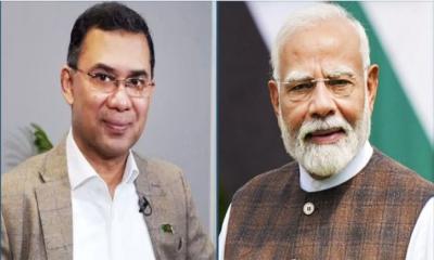 তারেক রহমানকে অভিনন্দন জানা‌লেন মোদি