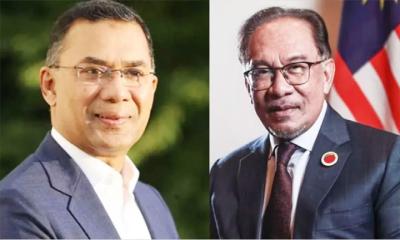প্রধানমন্ত্রী তারেক রহমানকে মালয়েশিয়া সফরের আমন্ত্রণ আনোয়ার ইব্রাহিমের