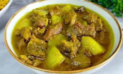 পেঁপে দিয়ে গরুর মাংস রান্নার রেসিপি