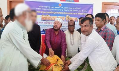 কমলগঞ্জে ১০ হাজার পরিবার পেলো ভিজিএফের চাল