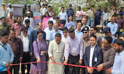 বরিশাল ও চাঁদপুরগামী যাত্রীদের বিকল্প নৌপথ উদ্বোধন