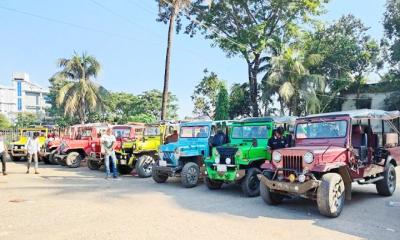 চায়ের রাজ্য শ্রীমঙ্গলে পর্যটকদের আকর্ষণ চান্দের গাড়ি