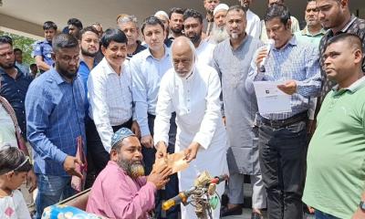 রাজনীতির মূল উদ্দেশ্যই হচ্ছে মানুষের সেবা করা: মঈন খান