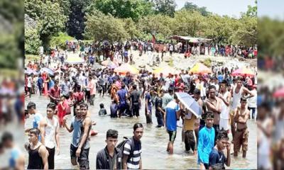 সিলেটের পর্যটনকেন্দ্রগুলোতে পর্যটকদের ঢল
