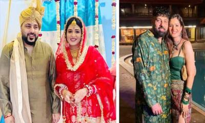 বিতর্কের মাঝেই প্রেমিকা ঈশাকে বিয়ে করলেন বাদশা