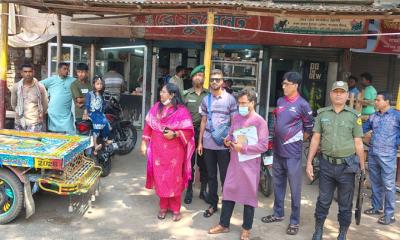 তানোরে রেস্তোরাঁয় জরিমানা