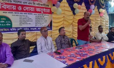নলডাঙ্গায় কোচিং সেন্টারের এসএসসি পরীক্ষার্থীদের বিদায় অনুষ্ঠান