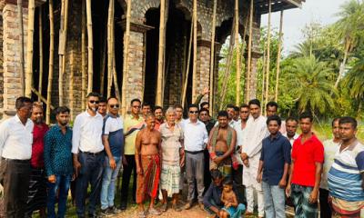 সুরখালীতে পরিদর্শন, উন্নয়নের প্রতিশ্রুতি খায়রুল ইসলাম খান জনির