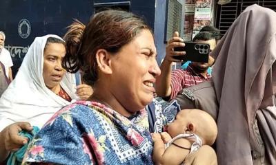 দেড় মাসের শিশুসহ কারামুক্ত হলেন যুব মহিলা লীগ নেত্রী