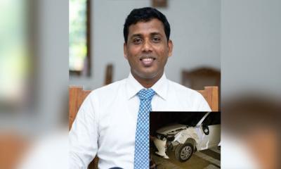 প্রাইভেট কার-ভ্যানের সংঘর্ষে শিক্ষক নিহত, আহত ভ্যান চালক