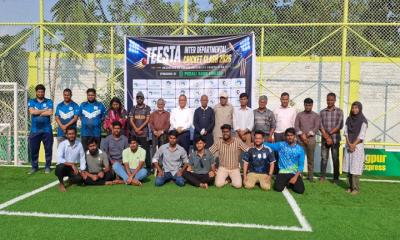 তিস্তা ইউনিভার্সিটিতে ক্রিকেট টুর্নামেন্ট উদ্বোধন