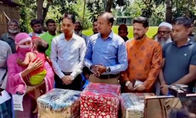 ফরিদপুরের এতিম শিশুর পাশে রাষ্ট্র