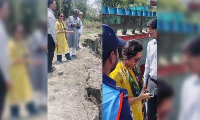 লৌহজংয়ে অবৈধ বালু উত্তোলন, ড্রেজার সরঞ্জামসহ ৫ বলগেট জব্দ
