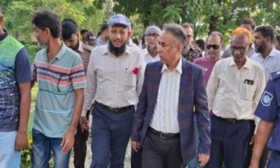 গোদাগাড়ীতে বিএমডিএ চেয়ারম্যানের উন্নয়ন পরিদর্শন