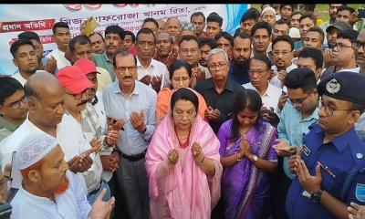 সাটুরিয়ায় নদী-খাল খনন কার্যক্রম উদ্বোধন বিমান মন্ত্রী