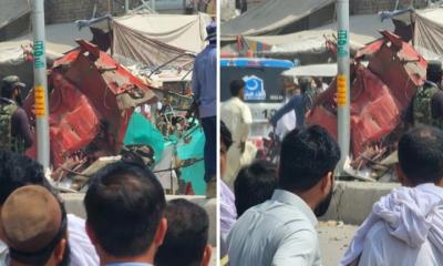 পাকিস্তানে বিস্ফোরণে পুলিশ কর্মকর্তাসহ নিহত ৭