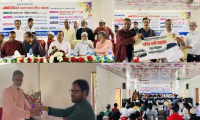 বাদশা গ্রুপের নতুন মাইক্রোবাস হস্তান্তর