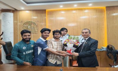 যোগদান করলেন নজরুল বিশ্ববিদ্যালয়ের নতুন উপাচার্য অধ্যাপক ড. মোশারফ হোসেন