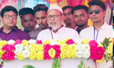 নিয়ামতপুর সরকারী ডিগ্রী কলেজের উদ্যোগে মোস্তাফিজুর রহমান এমপিকে সংবর্ধনা