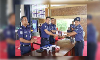 চট্টগ্রাম জেলার শ্রেষ্ঠ ওসি নির্বাচিত হলেন চন্দনাইশ থানার ওসি
