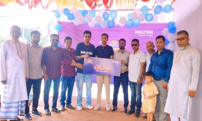 ওয়ালটন ফ্রিজ কিনে লাখ টাকার ক্যাশ ভাউচার পেলেন সোহাগ খান