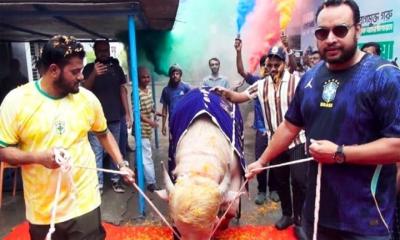রাজকীয় পোশাক আর লাল গালিচায় ‘ডোনাল্ড ট্রাম্প’-কে বিদায়