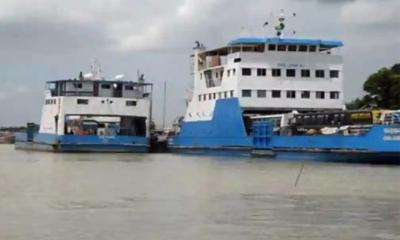 পাটুরিয়া-দৌলতদিয়া নৌরুটে ফেরি চলাচল সাময়িক বন্ধ