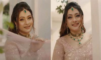 পূর্ণিমার নতুন লুক, মুগ্ধ নেটদুনিয়া