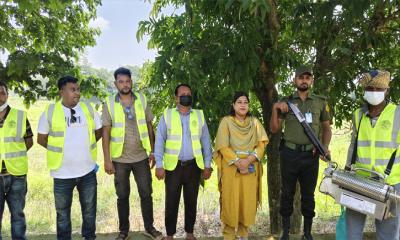 বাঘাইছড়িতে মশক নিধন কার্যক্রমের উদ্বোধন