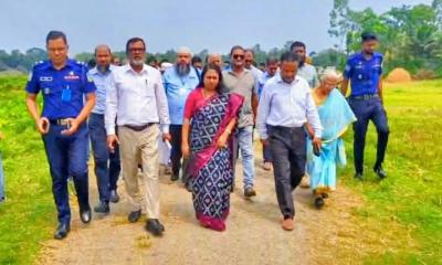 শেরপুর মেডিকেল কলেজের প্রস্তাবিত স্থান পরিদর্শন