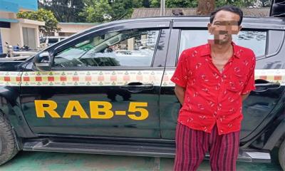 মান্দায় গাঁজাসহ কারবারি  আটক