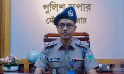 মৌলভীবাজারে নবাগত পুলিশ সুপার মনিরুল ইসলামের যোগদান