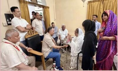 প্রধানমন্ত্রীকে পেয়ে কান্নায় ভেঙে পড়েন সাবেক এমপি খালেদা রাব্বানী