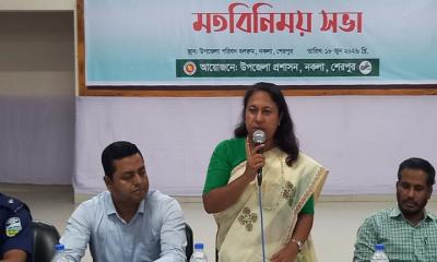নকলায় নবাগত ডিসির মতবিনিময়