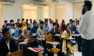 ডিআইইউতে ব্যবসায় শিক্ষার্থীদের জন্য অনুষ্ঠিত হলো ‍‍`ক্যারিয়ার লঞ্চপ্যাড ১.০‍‍`