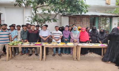 তানোরে অর্কিড স্কুল এন্ড কলেজে ফল উৎসব