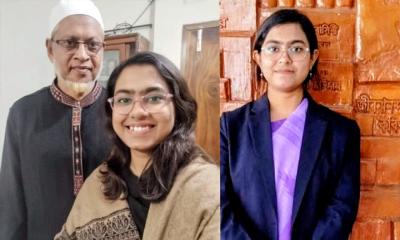 বিসিএসে বর্ণা, গর্বিত পিতা