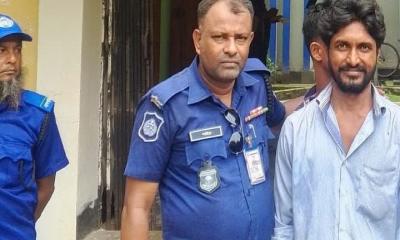 চরভদ্রাসন থানার বিশেষ অভিযানে এক বছরের সাজাপ্রাপ্ত পলাতক আসামি গ্রেপ্তার