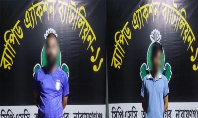বন্দরে হোসিয়ারি শ্রমিককে হত্যা মামলার প্রধান আসামি সহ আটক ২